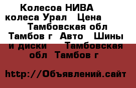 Колесоа НИВА2121, колеса Урал › Цена ­ 1 000 - Тамбовская обл., Тамбов г. Авто » Шины и диски   . Тамбовская обл.,Тамбов г.